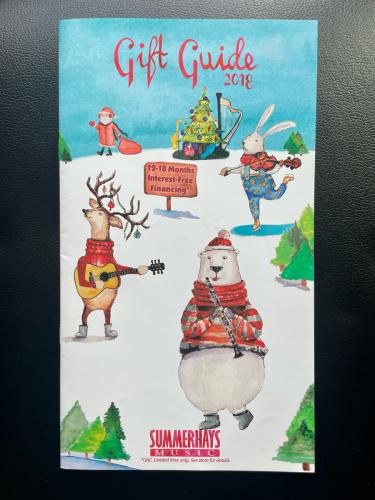 Christmas Catalog Water Color