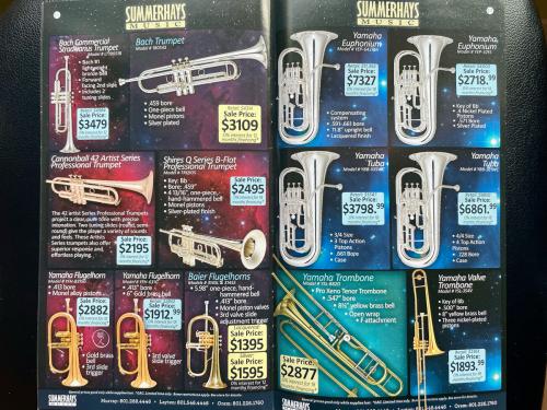 Trumpet and Tuba Pages